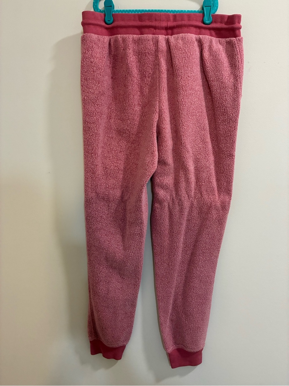 Member’s Mark Cozy Women's Pink Sherpa Track Jogger Set Size Medium - Picture 6 of 9